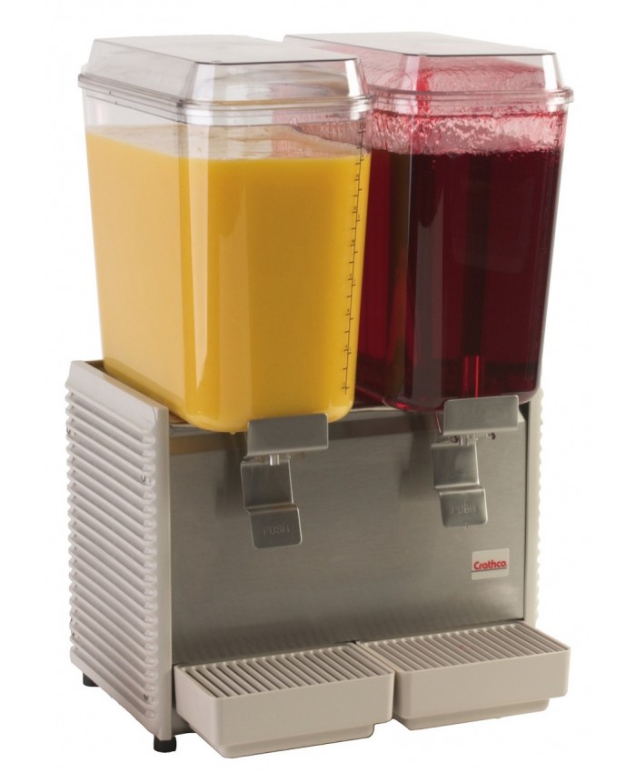 Cold Beverage Dispensers - Double Bowl 